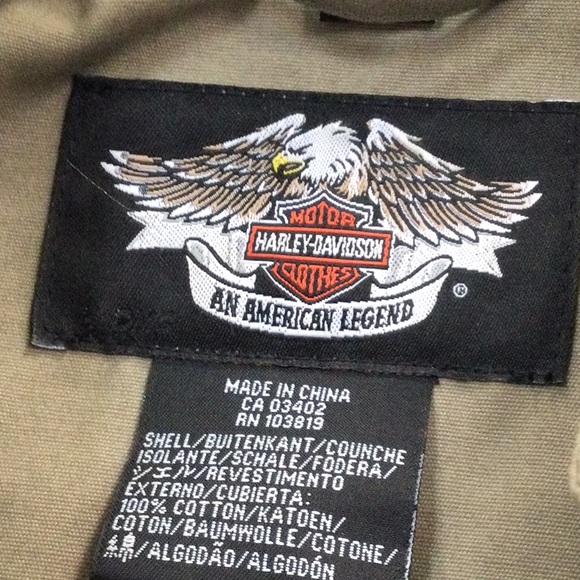 Harley Davidson woman’s Small tan jacket - Picture 7 of 10